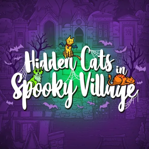 Hidden Cats in Spooky Village cover art