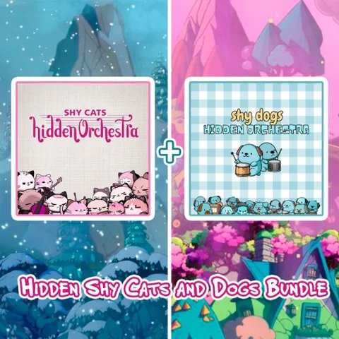 Hidden Shy Cats & Dogs Bundle cover art