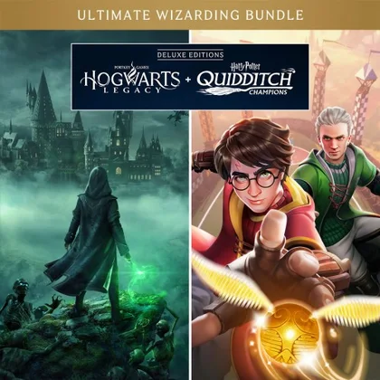 Hogwarts Legacy + Harry Potter: Quidditch Champions Deluxe Editions Bundle cover art