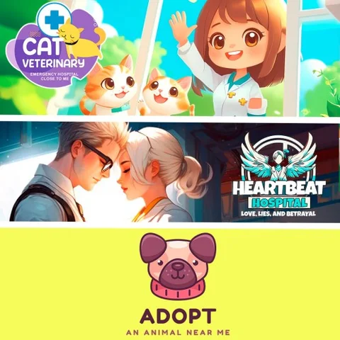 Hospital & Animal Care Collection: 3 Game Bundle cover art