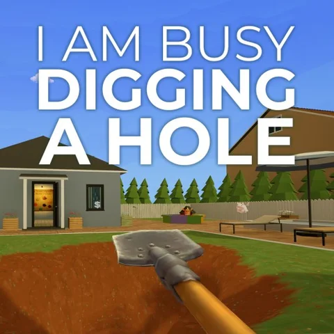 I Am Busy Digging a Hole cover art