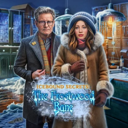 Icebound Secrets: The Frostwood Bane cover art