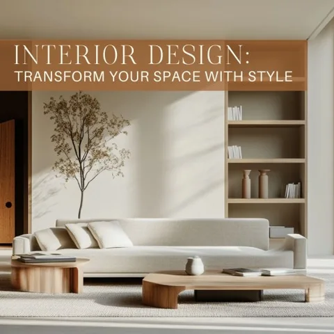 Interior design: Transform your space with style cover art