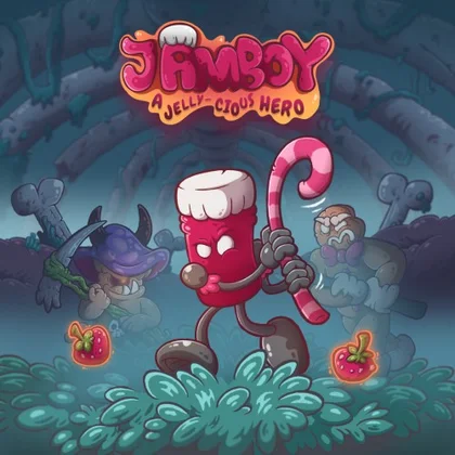 Jamboy, a Jelly-cious Hero cover art