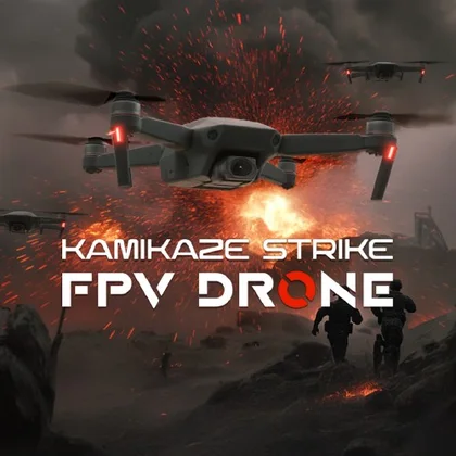 Kamikaze Strike:FPV Drone cover art