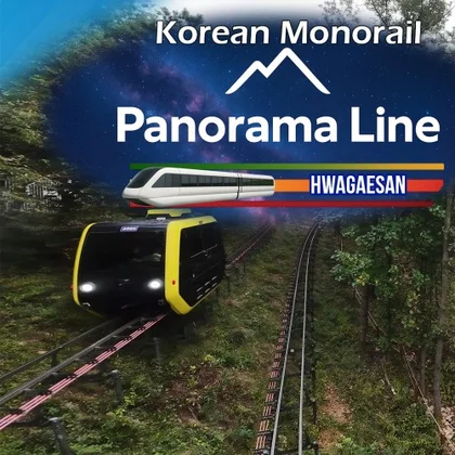 Korean Monorail Panorama Line Hwagaesan cover art