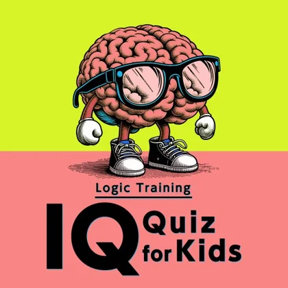 Logic Training IQ Quiz for Kids cover art