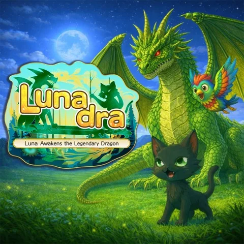 Lunadra: Luna Awakens the Legendary Dragon cover art