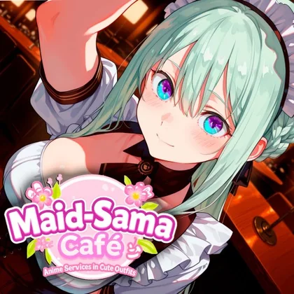 Maid-Sama Café: Anime Girls Services in Cute Outfits cover art