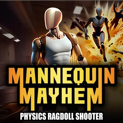 Mannequin Mayhem - Physics Ragdoll Shooter cover art