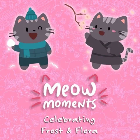 Meow Moments: Celebrating Frost & Flora cover art