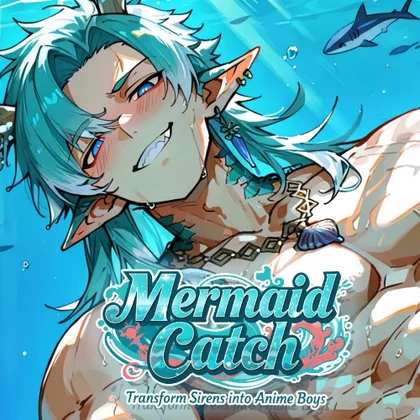 Mermaid Catch: Transform Sirens into Anime Boys cover art