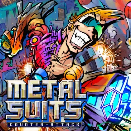 METAL SUITS: Counter-attack cover art