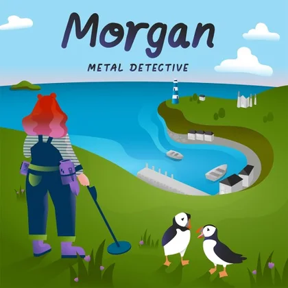 Morgan: Metal Detective cover art