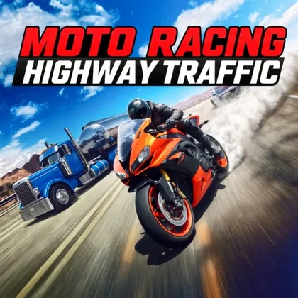Moto Racing Highway Traffic cover art
