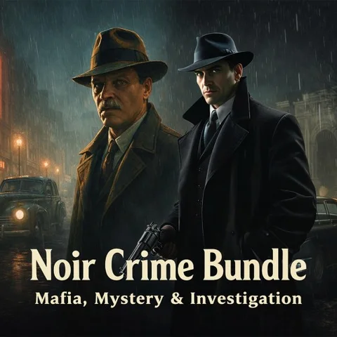 Noir Crime Bundle – Mafia, Mystery & Investigation cover art