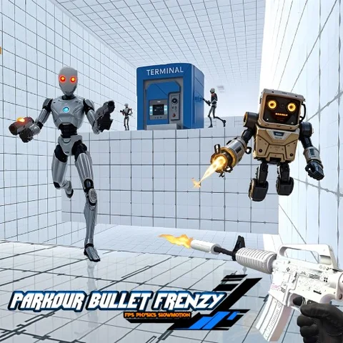 Parkour Bullet Frenzy - FPS, Physics, Slowmotion cover art