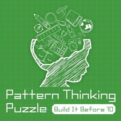 Pattern Thinking Puzzle Build It Before 10 cover art