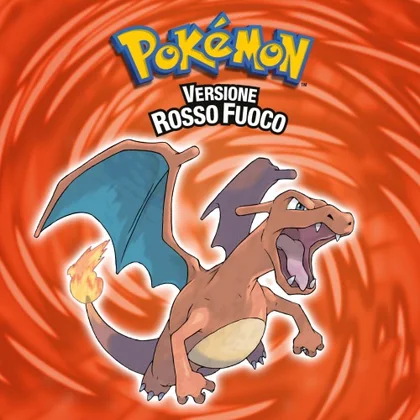 Pokémon Versione Rosso Fuoco cover art