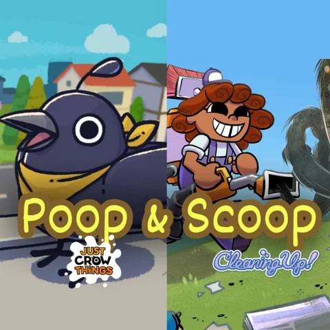 Poop & Scoop: Just Crow Things + Cleaning Up! cover art