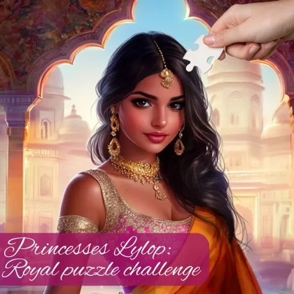 Princesses Lylop: Royal Puzzle Challenge cover art