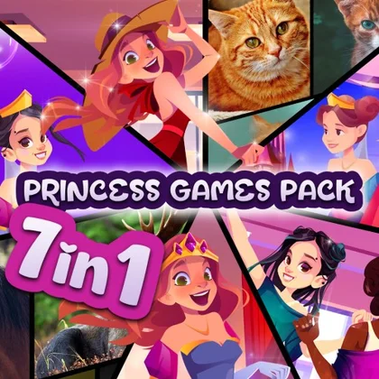 PRINCESS GAMES PACK: 7 in 1! cover art