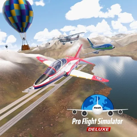 Pro Flight Simulator Deluxe cover art