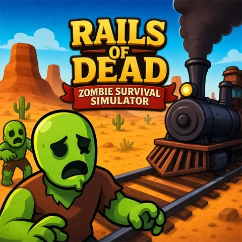 Rails of Dead: Zombie Survival Simulator cover art