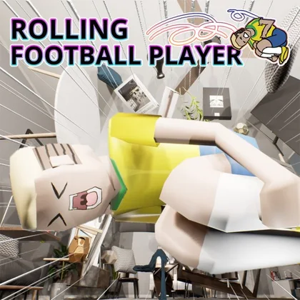Rolling Football Player cover art