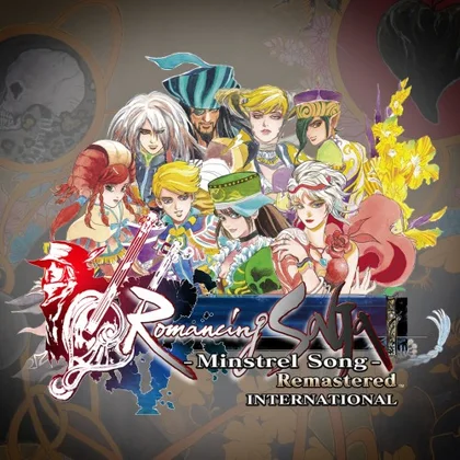 Romancing SaGa -Minstrel Song- Remastered International cover art