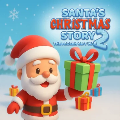 Santa's Christmas Story 2 The Frozen Gift War cover art