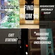 Santa's Spot It + Exit Station 7 + Find Room 96 +HighScore Anomaly Shop +HighScore Anomaly Underground cover art