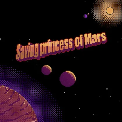 Saving Princess Of Mars cover art