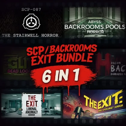 SCP / Backrooms / Exit Bundle 6 in 1 cover art