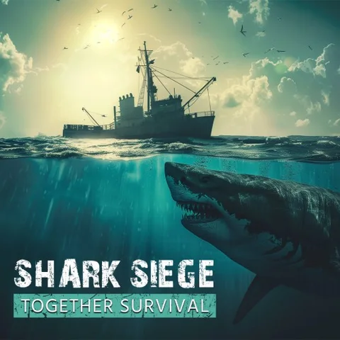 SHARK SIEGE - TOGETHER SURVIVAL cover art