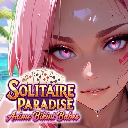 Solitaire Paradise - Anime Bikini Babes cover art