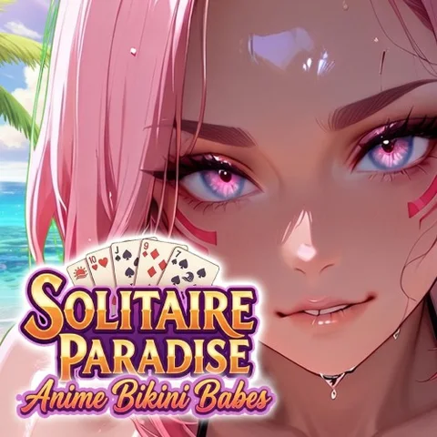 Solitaire Paradise - Anime Bikini Babes cover art