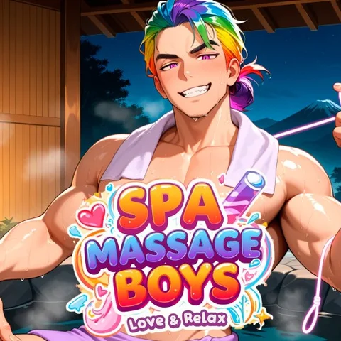 Spa Massage Boys: Love & Relax cover art