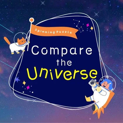Spinning Puzzle Compare the Universe cover art