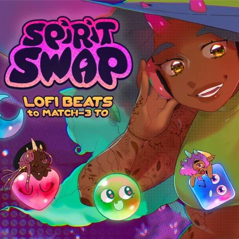 Spirit Swap: Lofi Beats to Match-3 To cover art