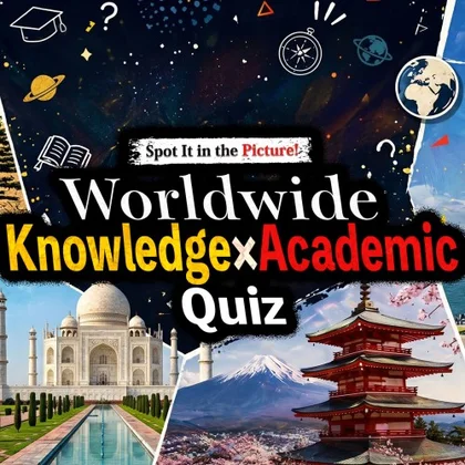 Spot It in the Picture! Worldwide Knowledge × Academic Quiz cover art