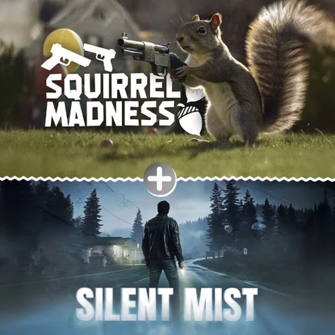 Squirrel Madness & Silent Mist cover art