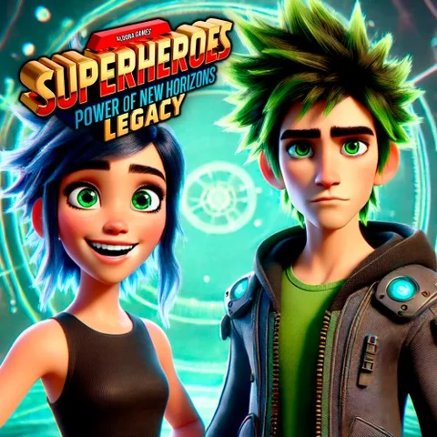 Superheroes: Power of New Horizons Legacy cover art