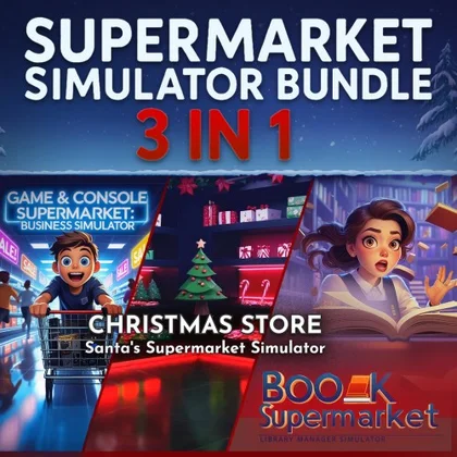 Supermarket Simulator Bundle 3 in 1 cover art
