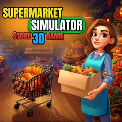 Supermarket Simulator Store Game 3D cover art