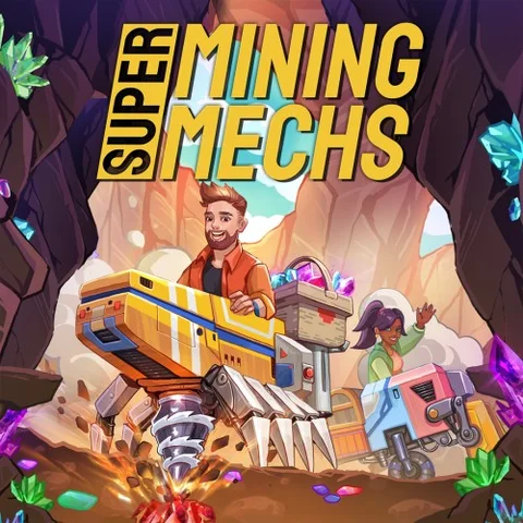 Super Mining Mechs cover art
