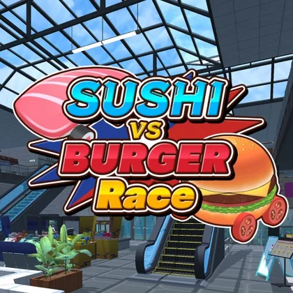 SUSHI vs BURGER Race cover art