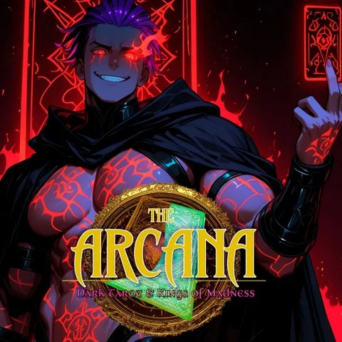 The Arcana: Dark Tarot & Kings of Madness cover art