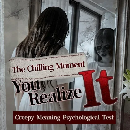The Chilling Moment You Realize It: Creepy Meaning Psychological Test cover art