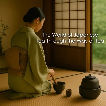 The World of Japanese Tea Through the Way of Tea cover art